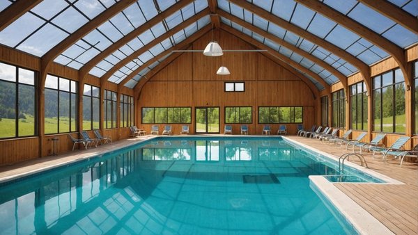 Profitez d'un séjour inoubliable en camping avec piscine couverte en auvergne