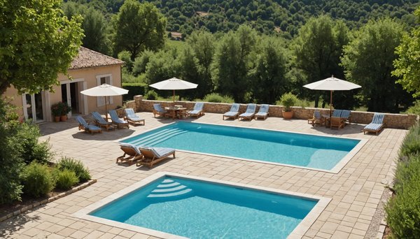 Piscines en camping en ardèche
