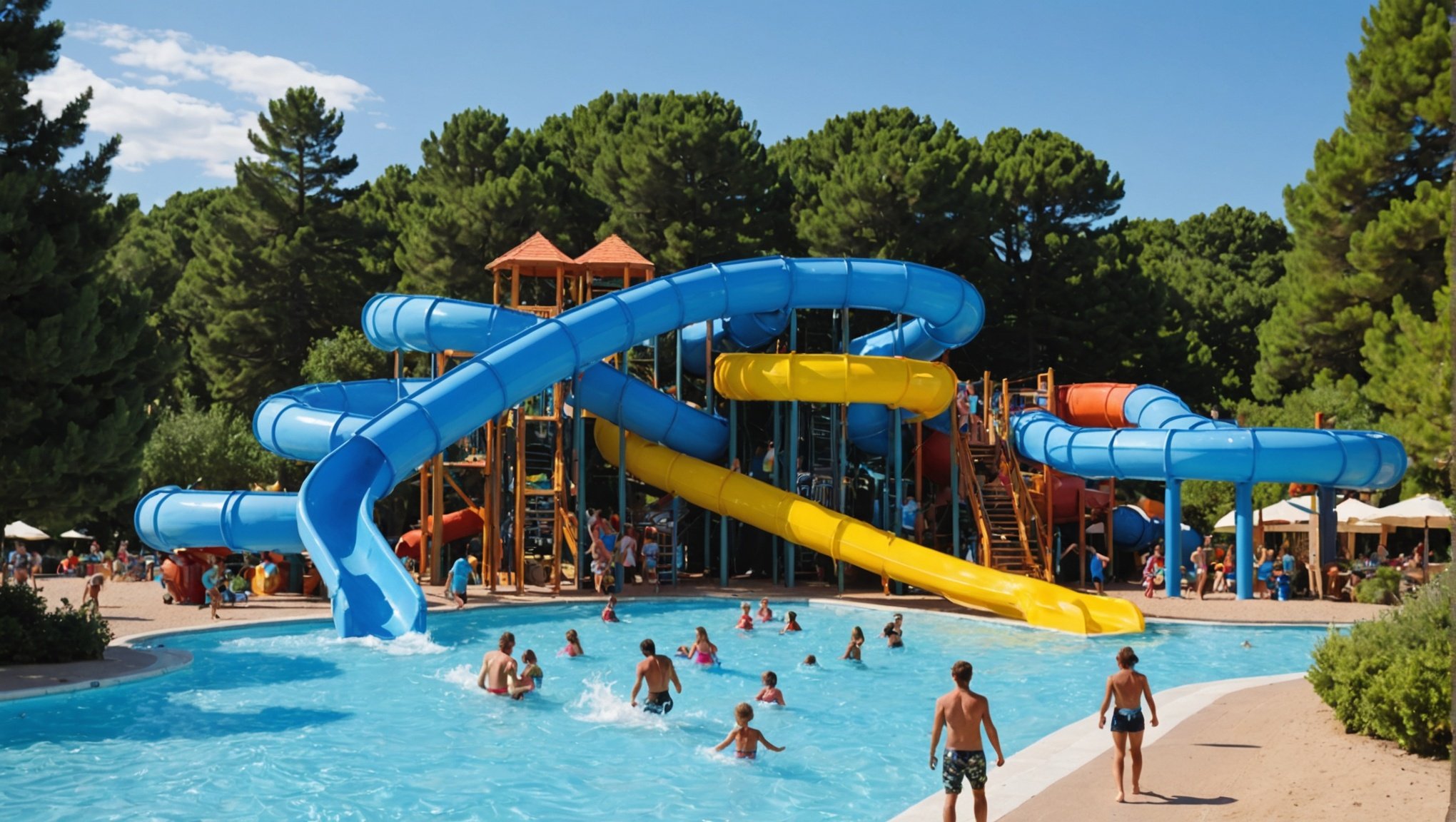 Vacances inoubliables au camping avec parc aquatique à st-raphaël